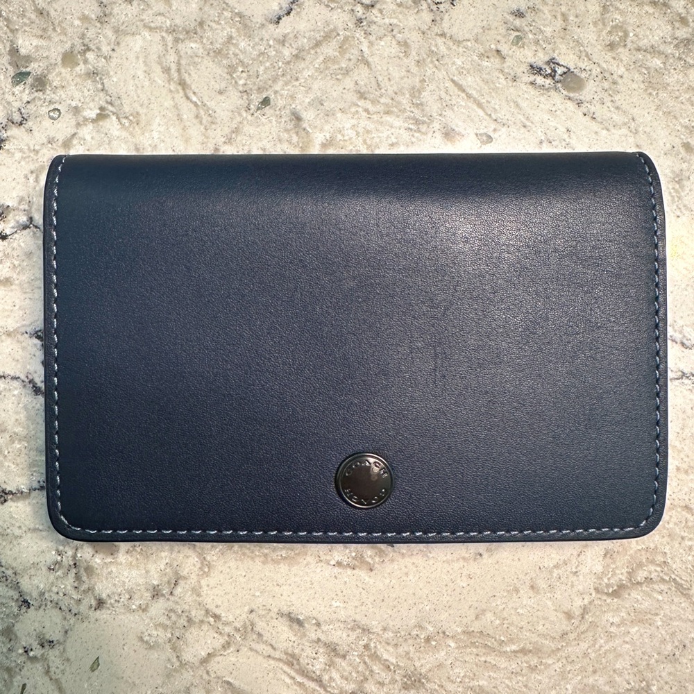 SOLD Coach Fold Over Wallet